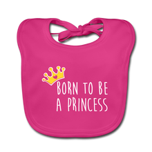 Laden Sie das Bild in den Galerie-Viewer, Bavoir Bébé BIO 🍀 PRINCESS Gold (divers coloris) - I'm Born To Be