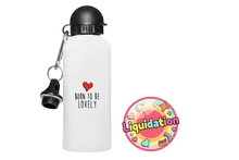 Laden Sie das Bild in den Galerie-Viewer, Trinkflasche LOVELY (verschiedene Farben)
