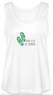Damen Tanktop TONG blau BIO 🍀