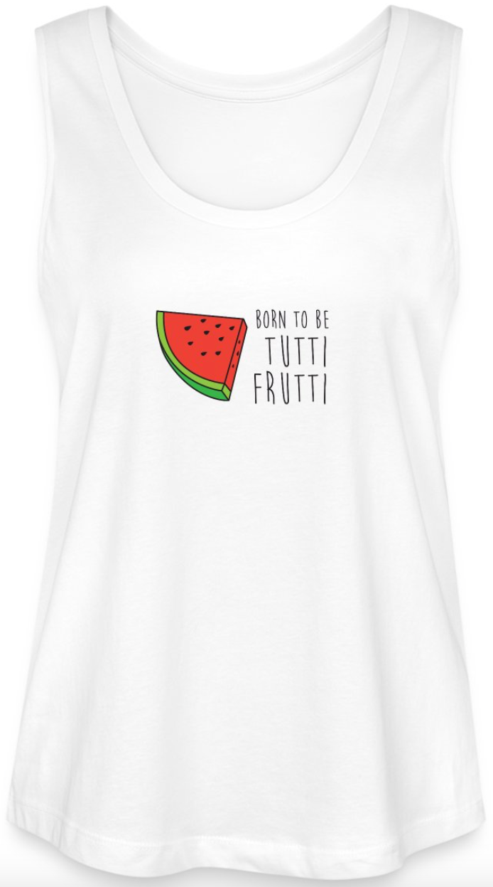 Débardeur Femme TUTTI FRUTTI BIO 🍀