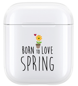 Boîte AirPods Born to Love SPRING