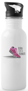 Gourde Born to Be a RUNNER (traces) - Divers coloris