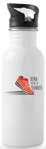 Gourde Born to Be a RUNNER (traces) - Divers coloris
