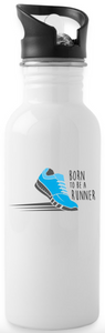 Gourde Born to Be a RUNNER (traces) - Divers coloris