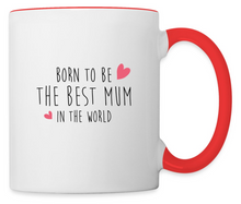 Laden Sie das Bild in den Galerie-Viewer, Mug Born to Be the Best MUM Heart
