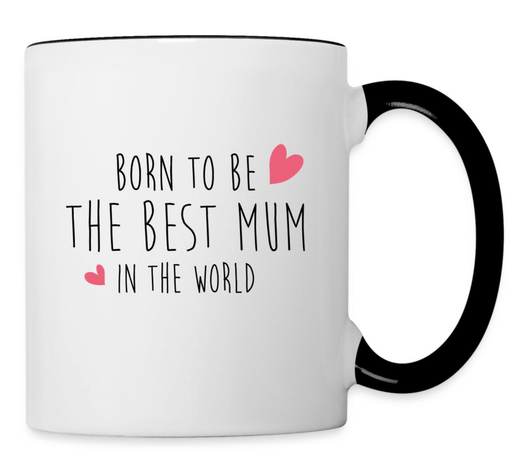 Mug Born to Be the Best MUM Heart