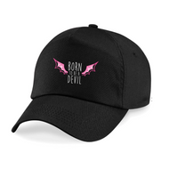 Casquette Baseball DEVIL - Blanche ou noire