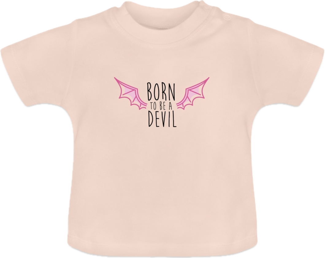 T-shirt Bébé DEVIL coton BIO 🍀