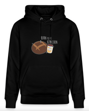 Charger l'image dans la galerie, Sweat-shirt unisexe FRIBOURG Bénichon noir — cadeau original fribourgeois Swiss Design I'm Born To Be
