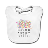 Bavoir Bébé ARTIST BIO 🍀 (divers coloris) - I'm Born To Be