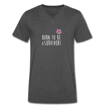 Charger l&#39;image dans la galerie, T-shirt Homme BIO 🍀 Col V SURVIVOR - I&#39;m Born To Be
