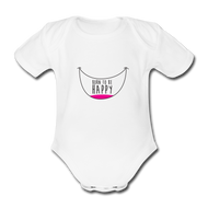 Body Bébé BIO 🍀 HAPPY (divers coloris) - I'm Born To Be