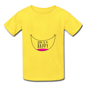 T-shirt enfant HAPPY (divers coloris) - I'm Born To Be