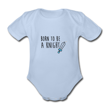 Charger l&#39;image dans la galerie, Body Bébé BIO 🍀 KNIGHT Bleu (divers coloris) - I&#39;m Born To Be
