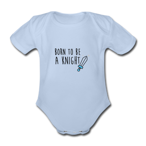 Body Bébé BIO 🍀 KNIGHT Bleu (divers coloris) - I'm Born To Be