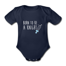 Charger l&#39;image dans la galerie, Body Bébé BIO 🍀 KNIGHT Bleu (divers coloris) - I&#39;m Born To Be
