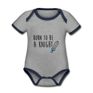 Body Bébé BIO 🍀 KNIGHT Bleu (divers coloris) - I'm Born To Be