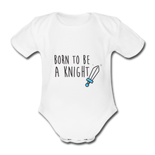 Charger l&#39;image dans la galerie, Body Bébé BIO 🍀 KNIGHT Bleu (divers coloris) - I&#39;m Born To Be
