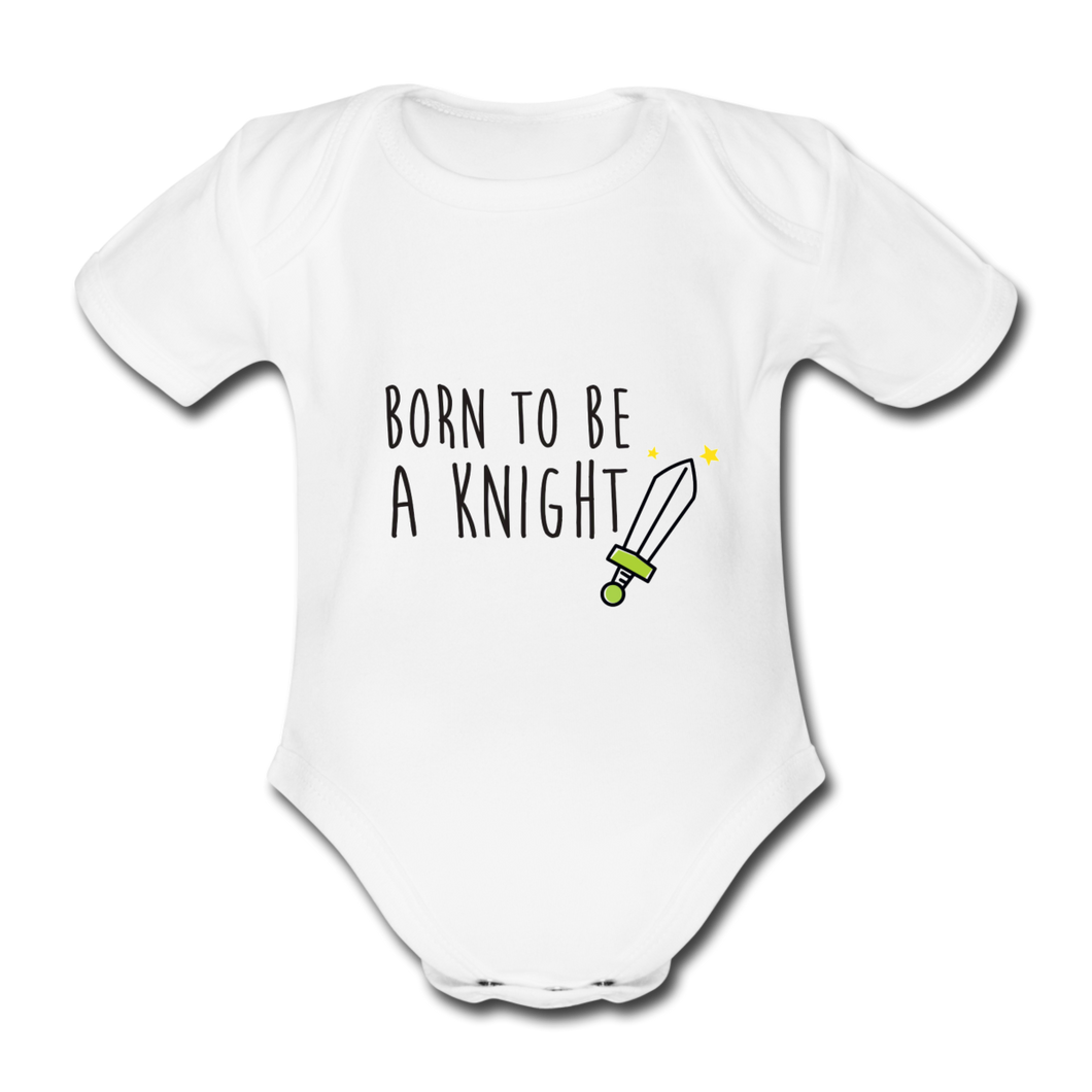 Body Bébé BIO 🍀 KNIGHT Vert - I'm Born To Be