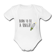 Body Bébé BIO 🍀 KNIGHT Vert - I'm Born To Be