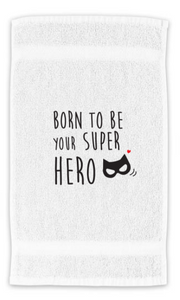 Serviette de plage XL SUPER HERO - I'm Born To Be