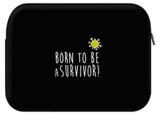 Charger l&#39;image dans la galerie, Housse ordinateur SURVIVOR Green (divers coloris et formats) - I&#39;m Born To Be
