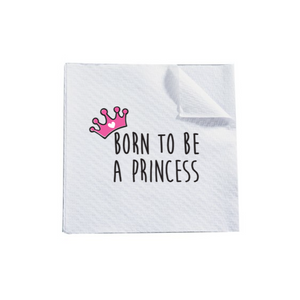 Serviettes papier PRINCESS Pink (pack 10 pces) - I'm Born To Be