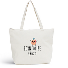 Charger l&#39;image dans la galerie, Sac de plage CRAZY Coton BIO 🍀
