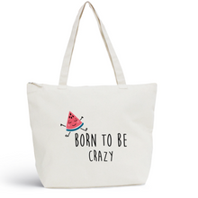 Charger l&#39;image dans la galerie, Sac de plage CRAZY Coton BIO 🍀
