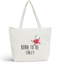 Charger l&#39;image dans la galerie, Sac de plage CRAZY Coton BIO 🍀
