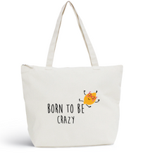Charger l&#39;image dans la galerie, Sac de plage CRAZY Coton BIO 🍀
