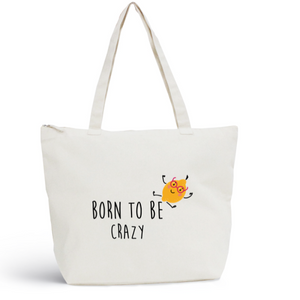 Sac de plage CRAZY Coton BIO 🍀